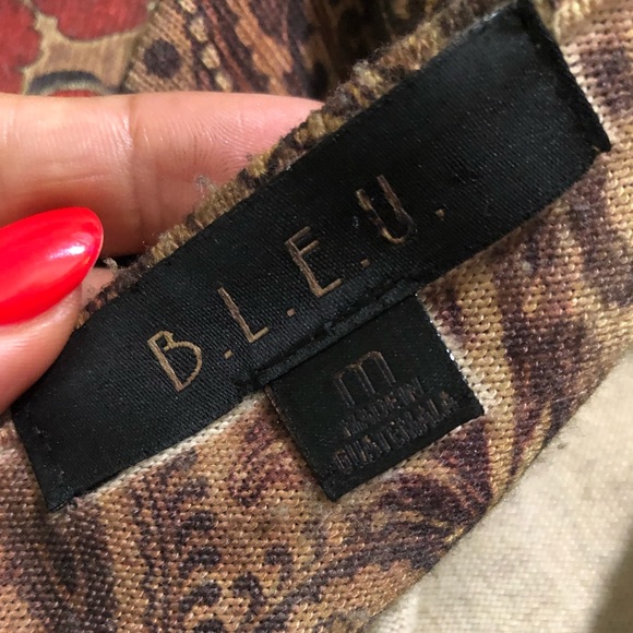 B.L.E.U. cardigan - Picture 3 of 10